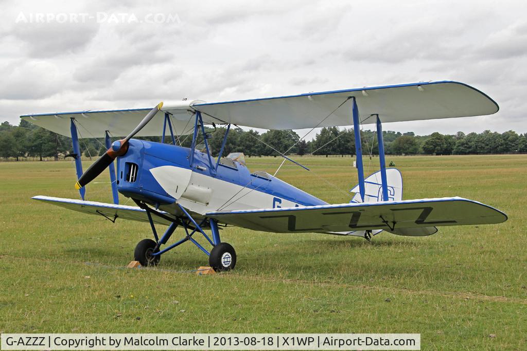 G-AZZZ, 1944 De Havilland DH-82A Tiger Moth II C/N 86311, De Havilland DH-82A Tiger Moth II at The De Havilland Moth Club's 28th International Moth Rally at Woburn Abbey. August 2013.