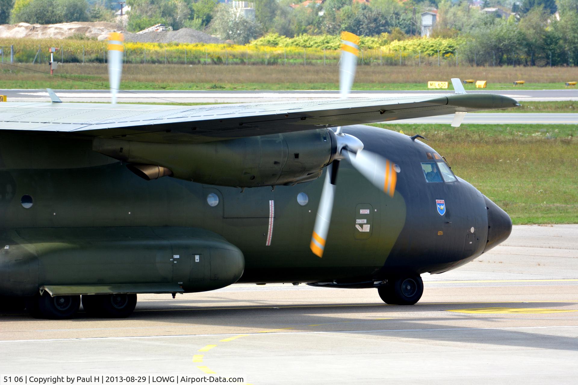 51 06, 1971 Transall C-160D C/N D-143, Transport Flight of German Air Force