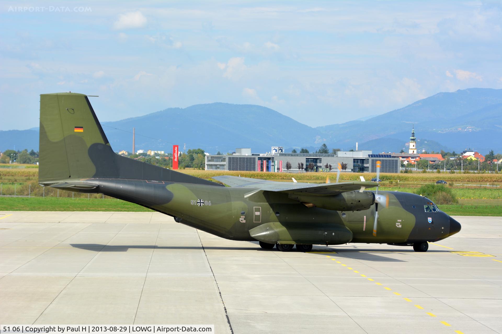51 06, 1971 Transall C-160D C/N D-143, Transport Flight of German Air Force