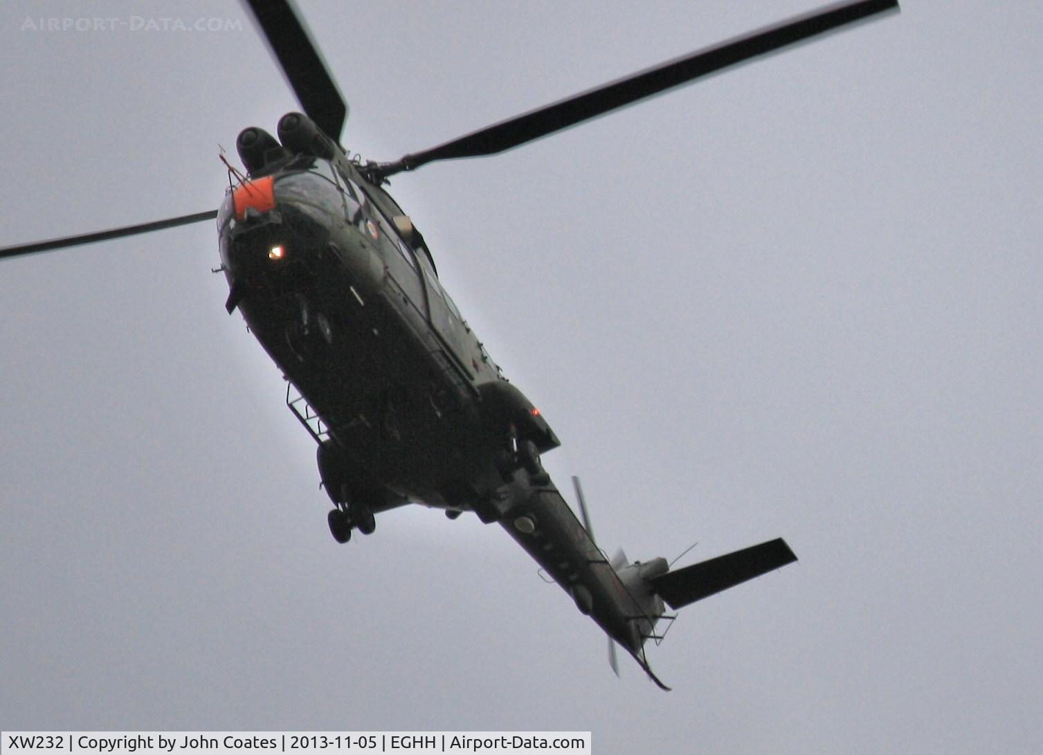 XW232, 1972 Westland Puma HC.2 C/N 1199, 