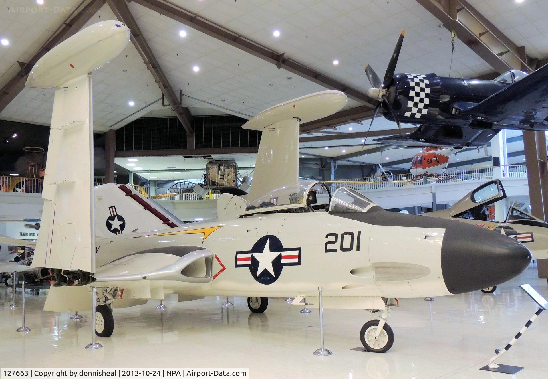 127663, McDonnell F2H-4/F-2D Banshee C/N 250, MCDONNELL F2H-4/F-2D BANSHEE