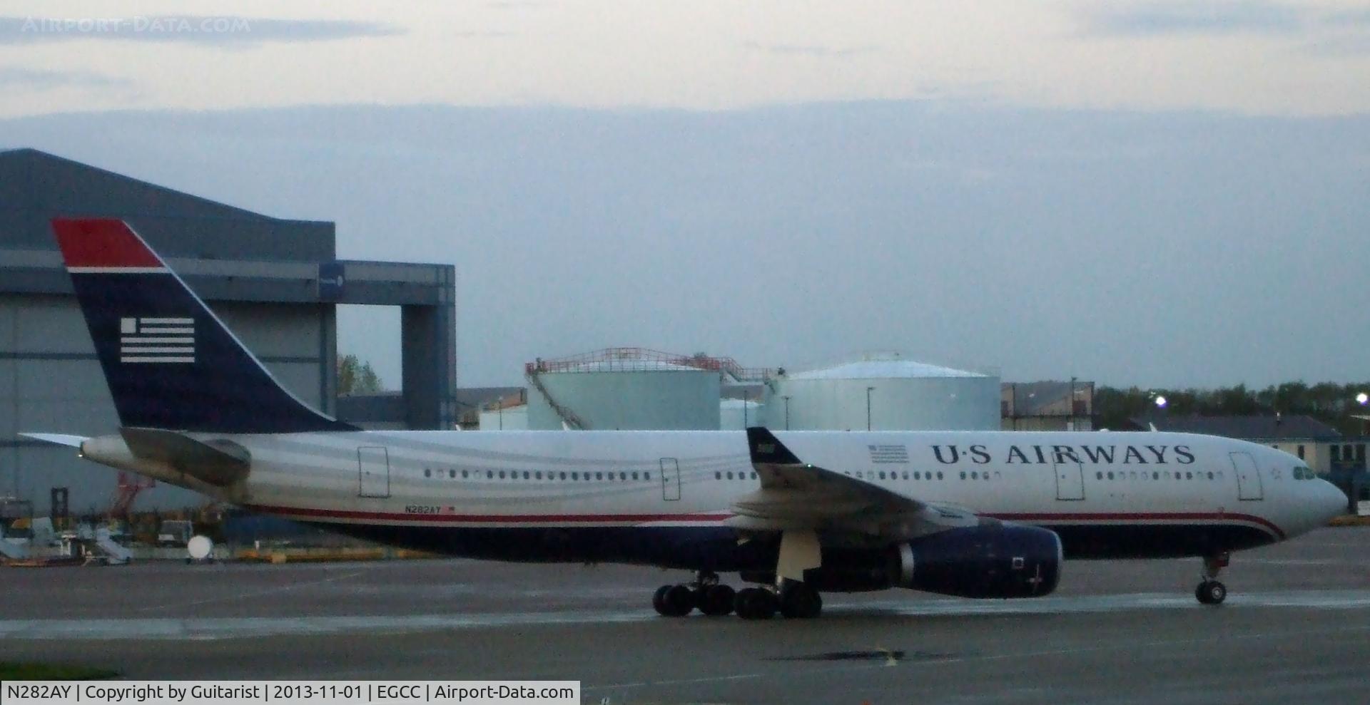 N282AY, 2009 Airbus A330-243 C/N 1069, A regular visitor at Manchester