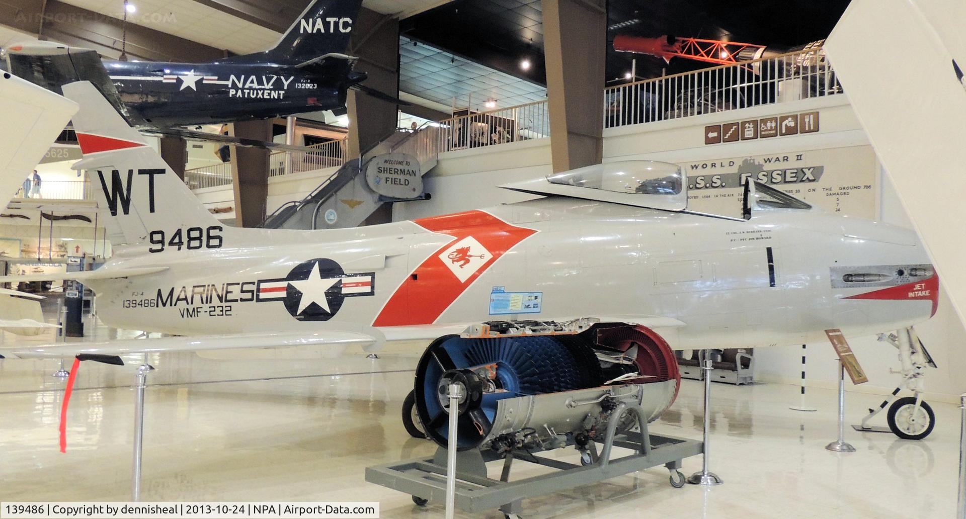 139486, 1957 North American FJ-4 Fury C/N 209-106, 1957 NORTH AMERICAN FJ-4 FURY