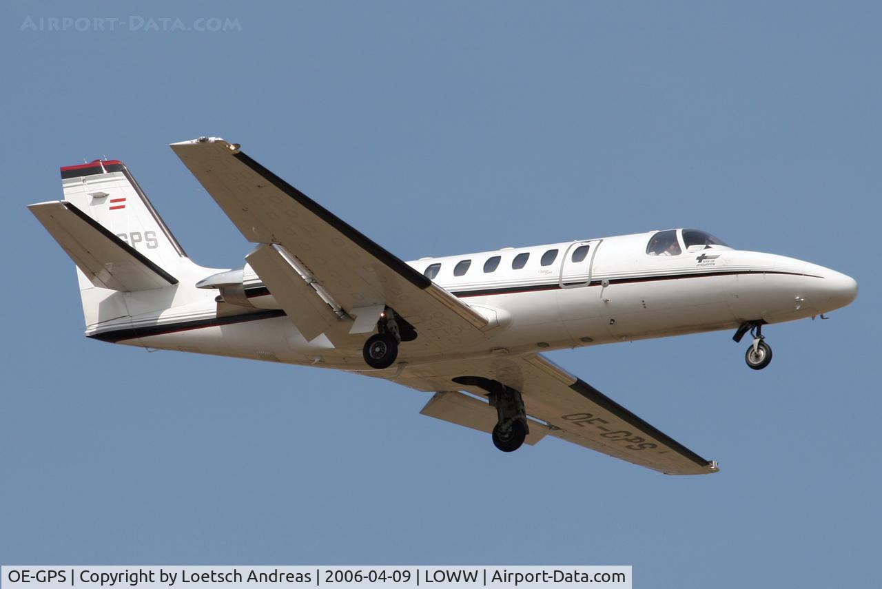 OE-GPS, 1998 Cessna 550 Citation Bravo C/N 550-0837, Cessna 550