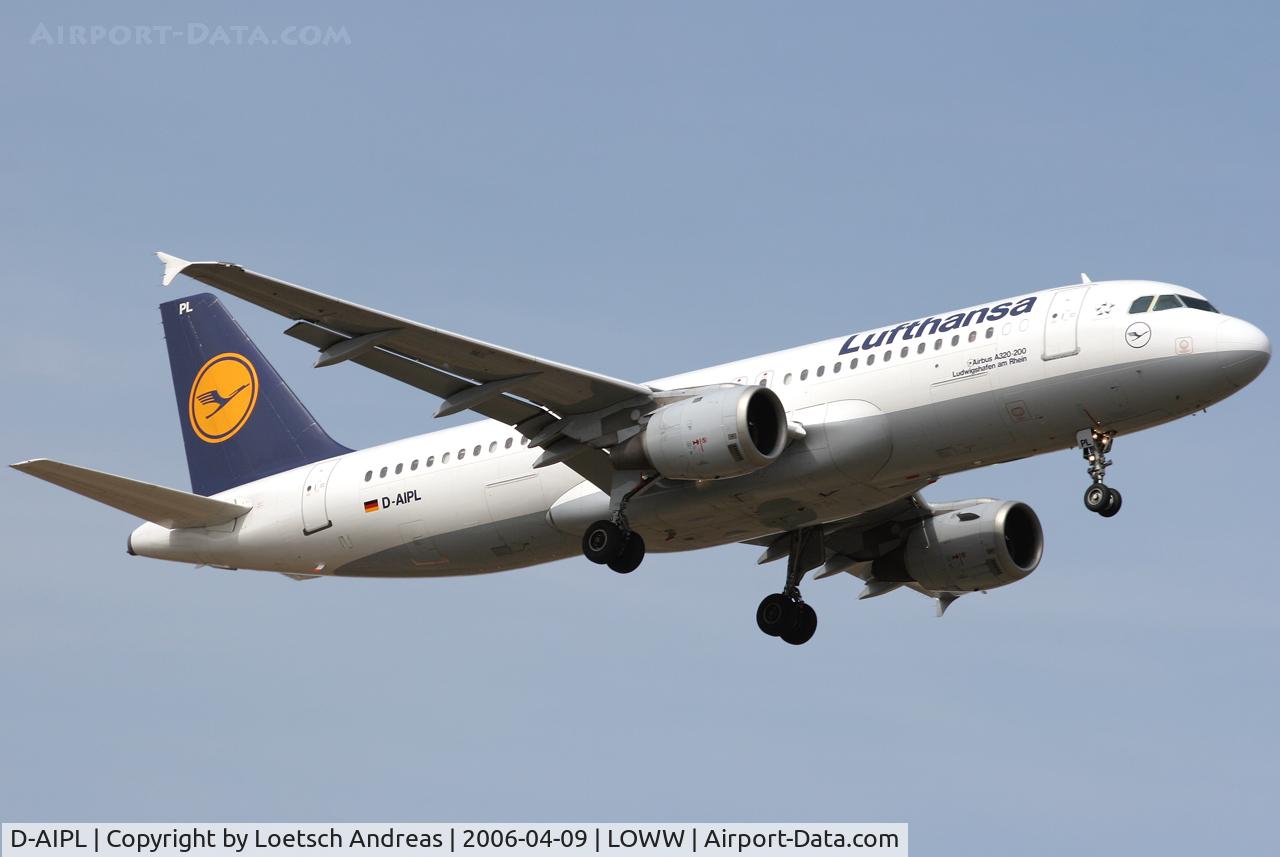 D-AIPL, 1989 Airbus A320-211 C/N 094, DLH Airbus