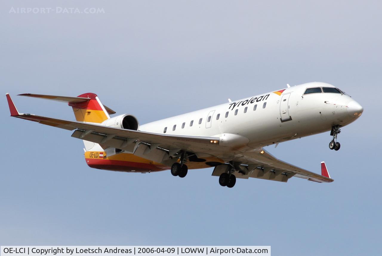 OE-LCI, 1996 Canadair CRJ-200LR (CL-600-2B19) C/N 7133, Tyrolean