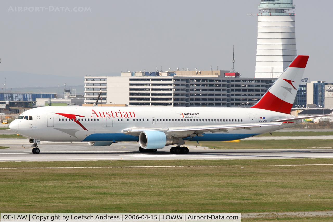 OE-LAW, 1992 Boeing 767-3Z9/ER C/N 26417, Austrian