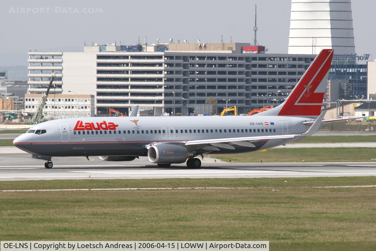 OE-LNS, 2005 Boeing 737-8Z9 C/N 34262, Lauda Air