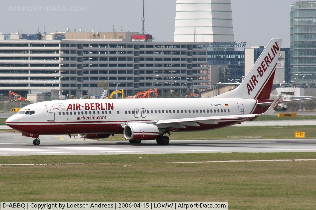 D-ABBQ, 1999 Boeing 737-86N C/N 28608, Air Berlin