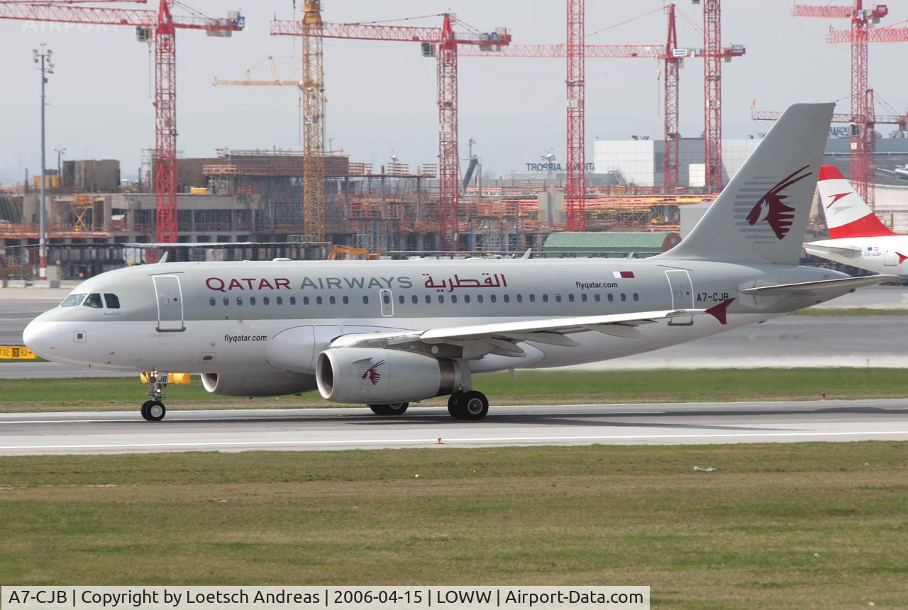 A7-CJB, 2004 Airbus A319-133LR C/N 2341, Qatar Airways