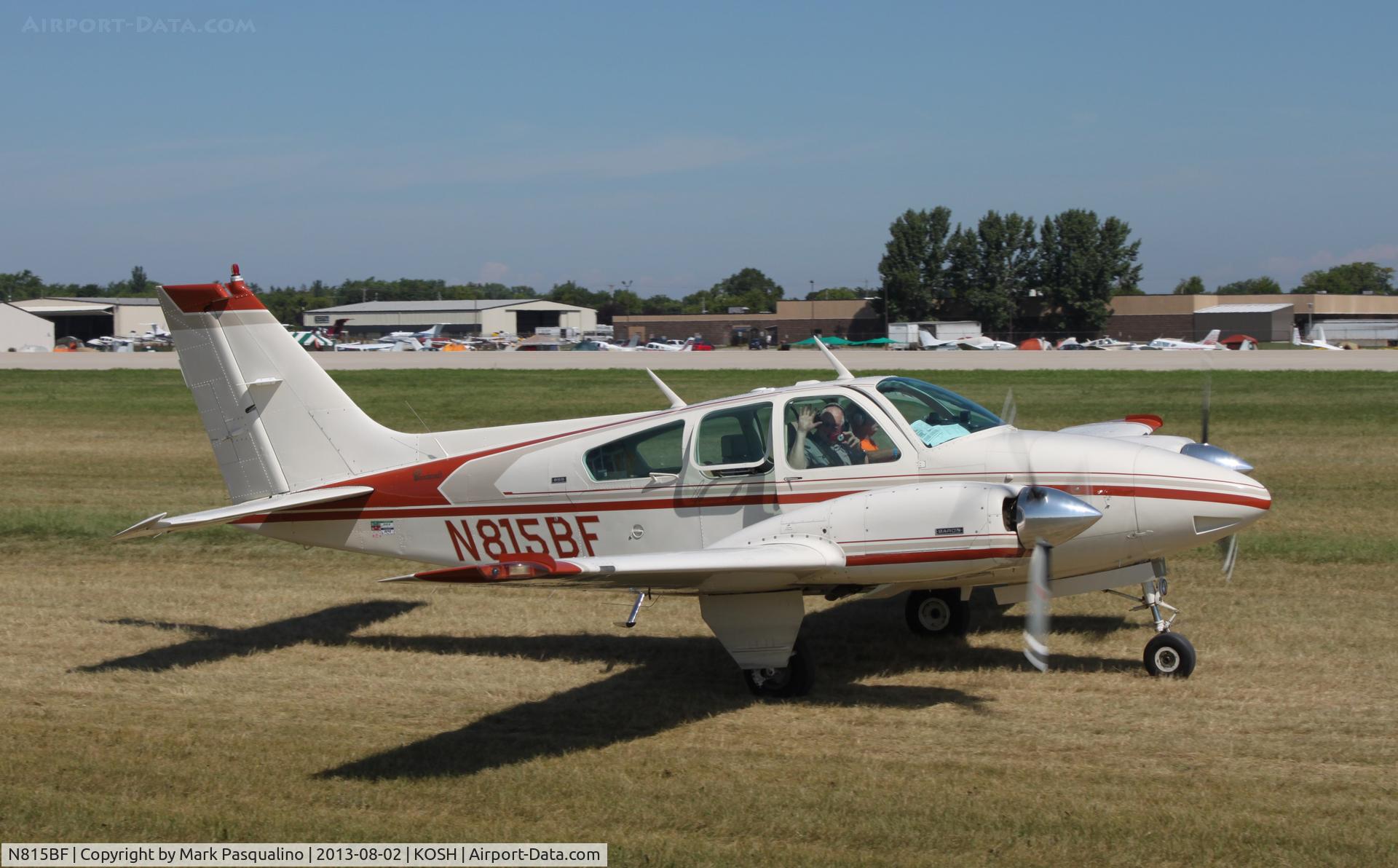 N815BF, 1974 Beech 95-B55 Baron Baron C/N TC-1659, Beech B55
