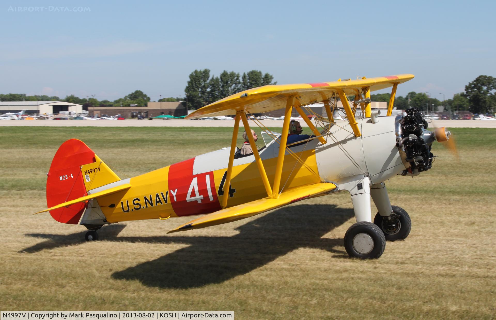 N4997V, 1942 Boeing A75N1(PT17) C/N 75-3423, Stearman