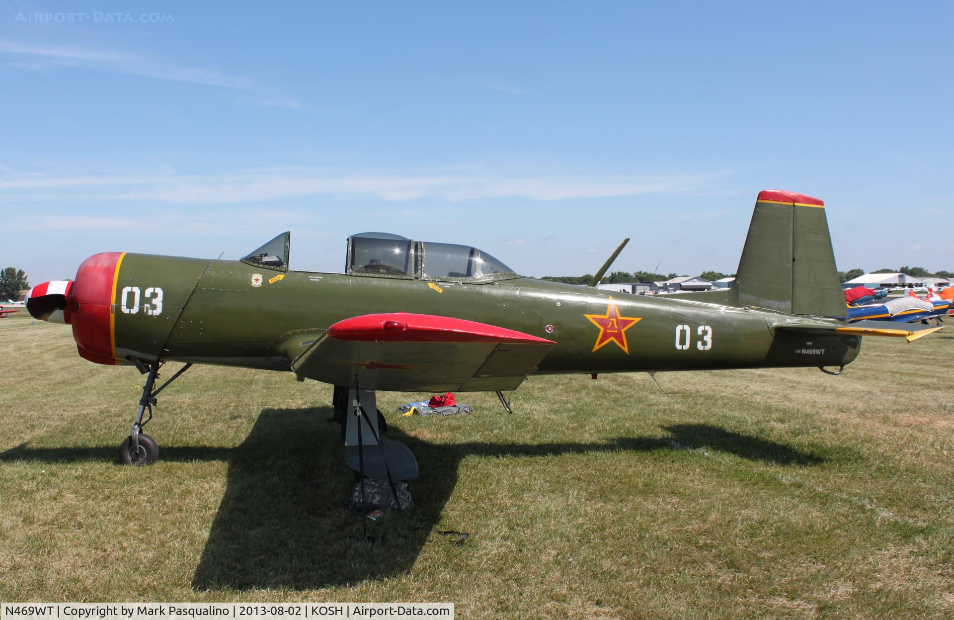 N469WT, 1985 Nanchang CJ-6A C/N 4132024, Nanchang CJ-6A