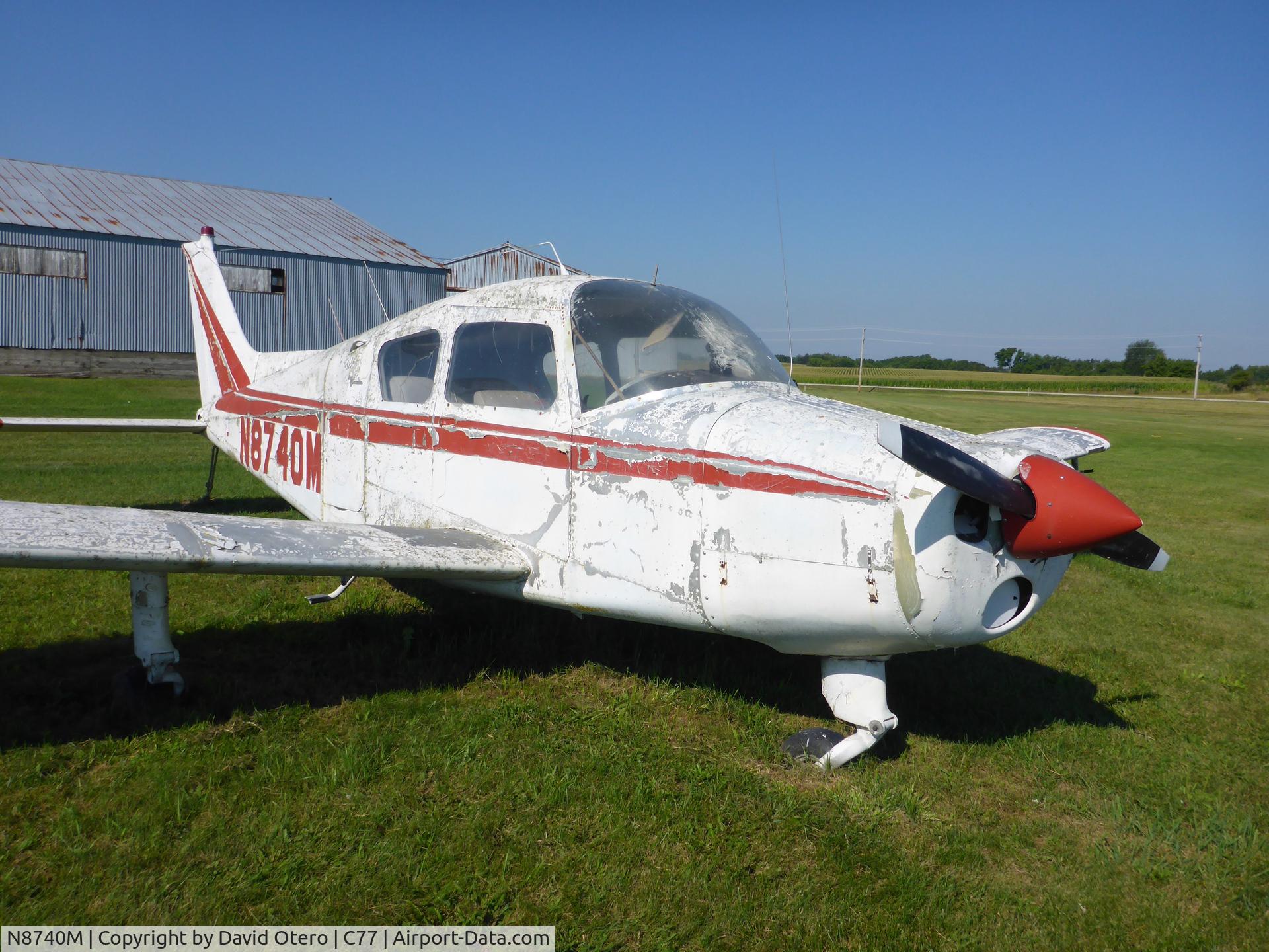 N8740M, 1963 Beech 23 C/N M-406, Spotted at Poplar Grove airport C77. 
August 2013