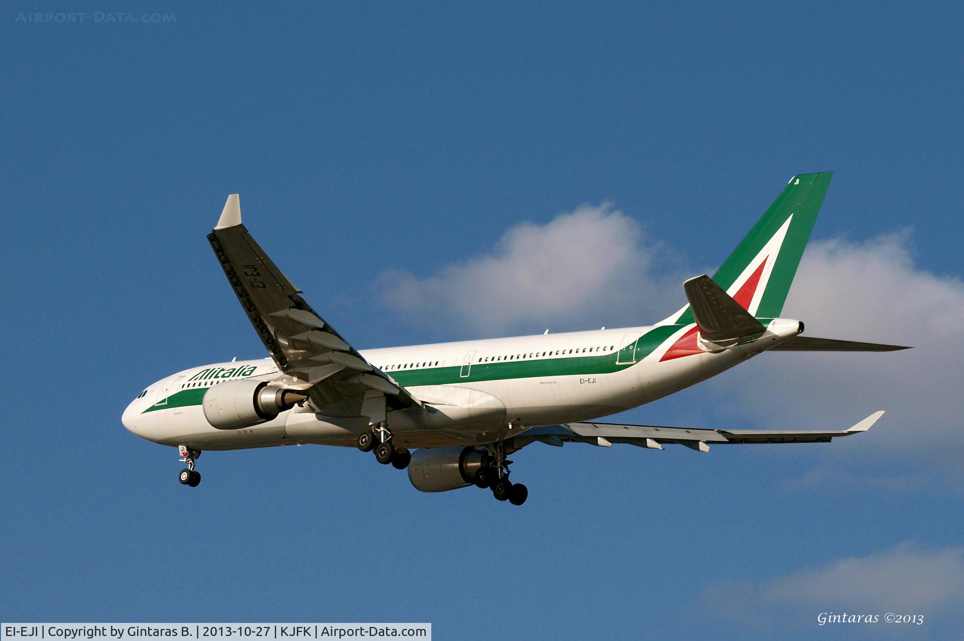 EI-EJI, 2011 Airbus A330-202 C/N 1218, Going to a landing on 31R @ JFK