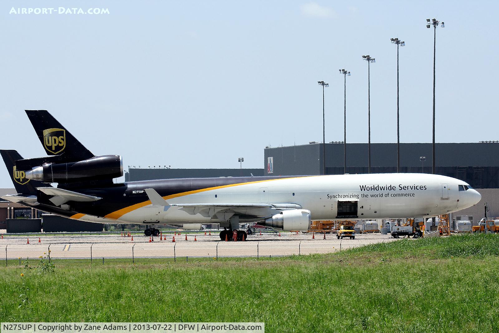 N275UP, 1997 McDonnell Douglas MD-11F C/N 48774, At DFW Airport