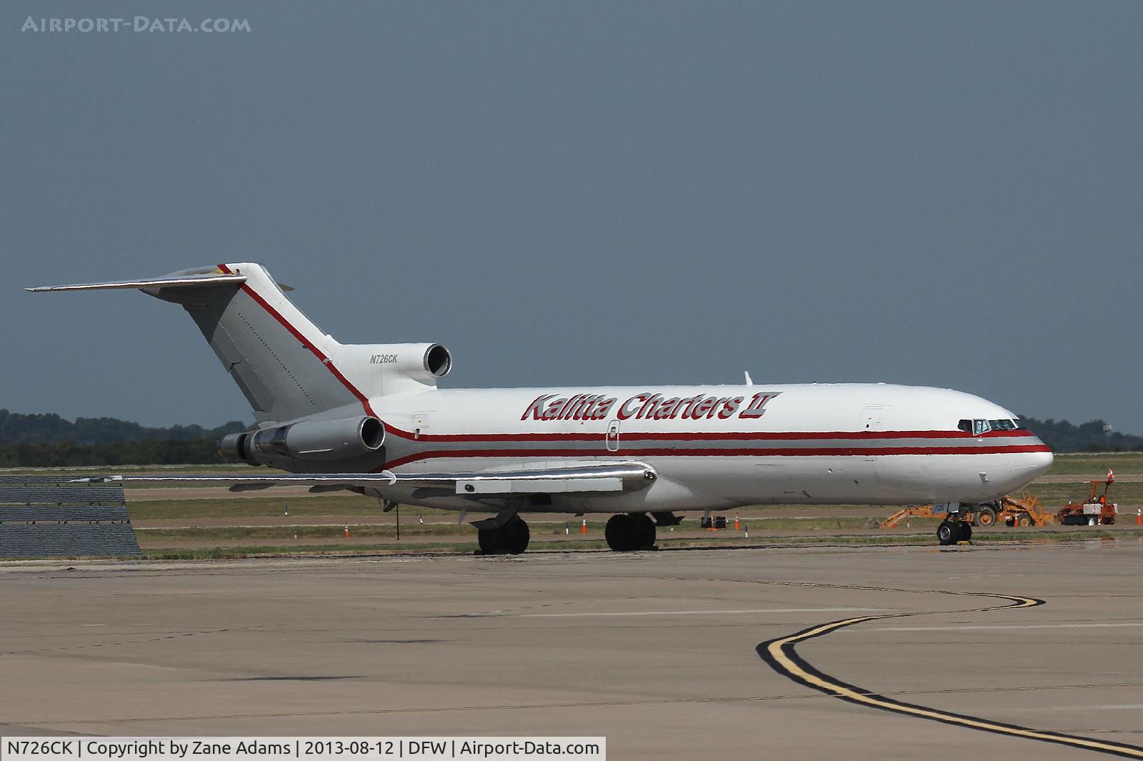 N726CK, 1980 Boeing 727-2M7 C/N 21951, At DFW Airport