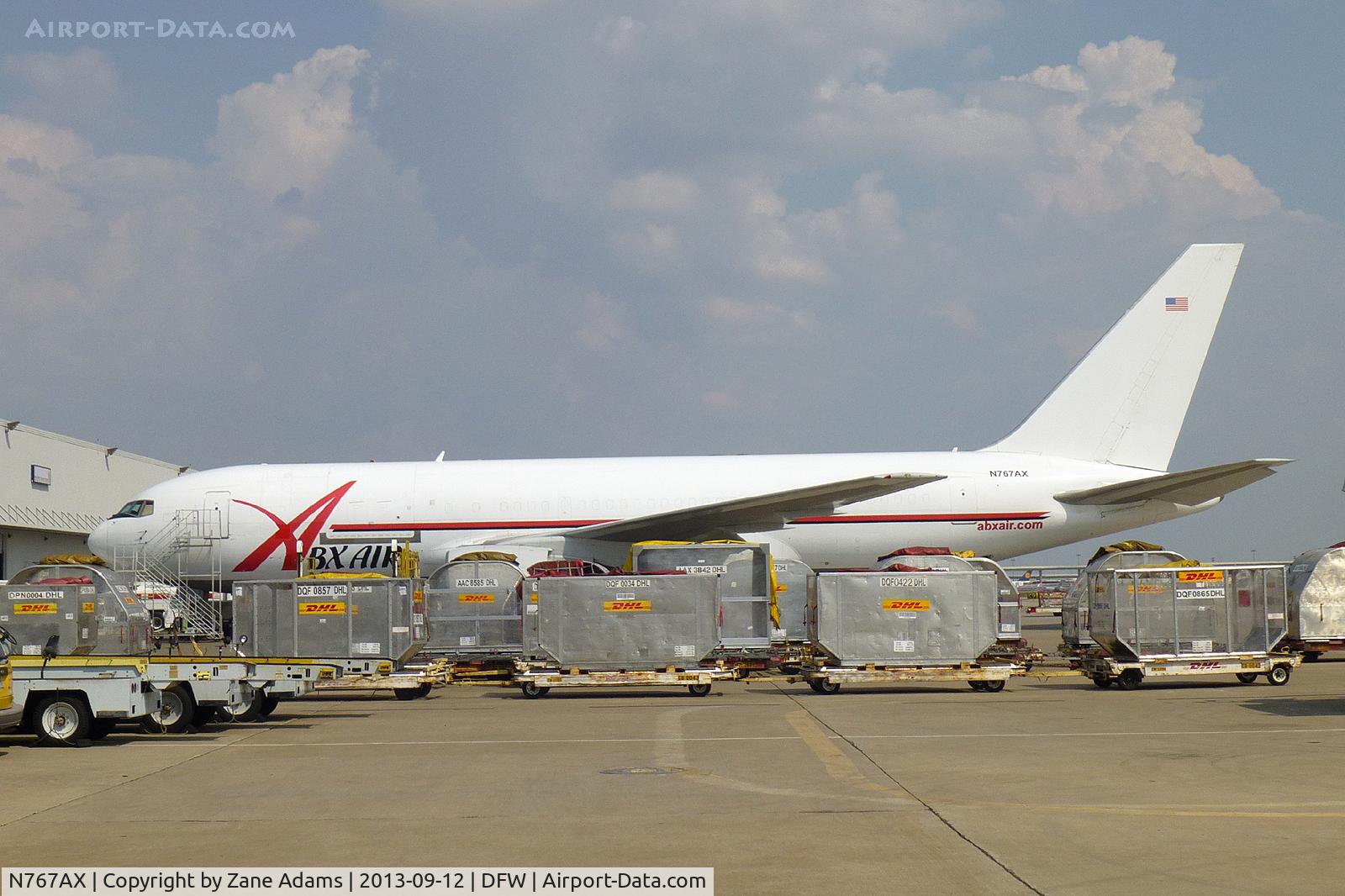 N767AX, 1983 Boeing 767-281(BDSF) C/N 22785, At DFW Airport