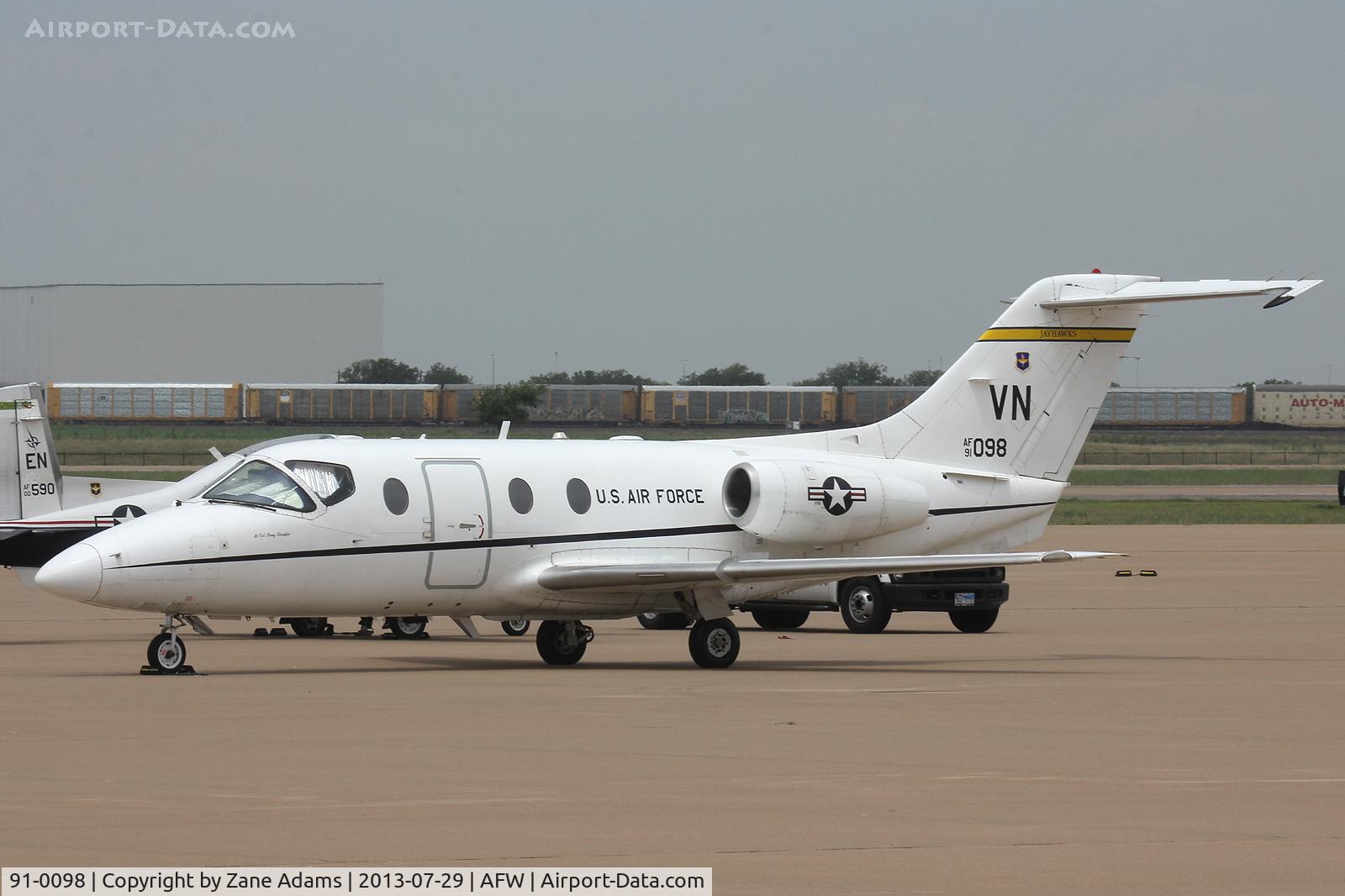 91-0098, 1991 Beechcraft T-1A Jayhawk C/N TT-39, At Alliance Airport - Ft. Worth, TX
