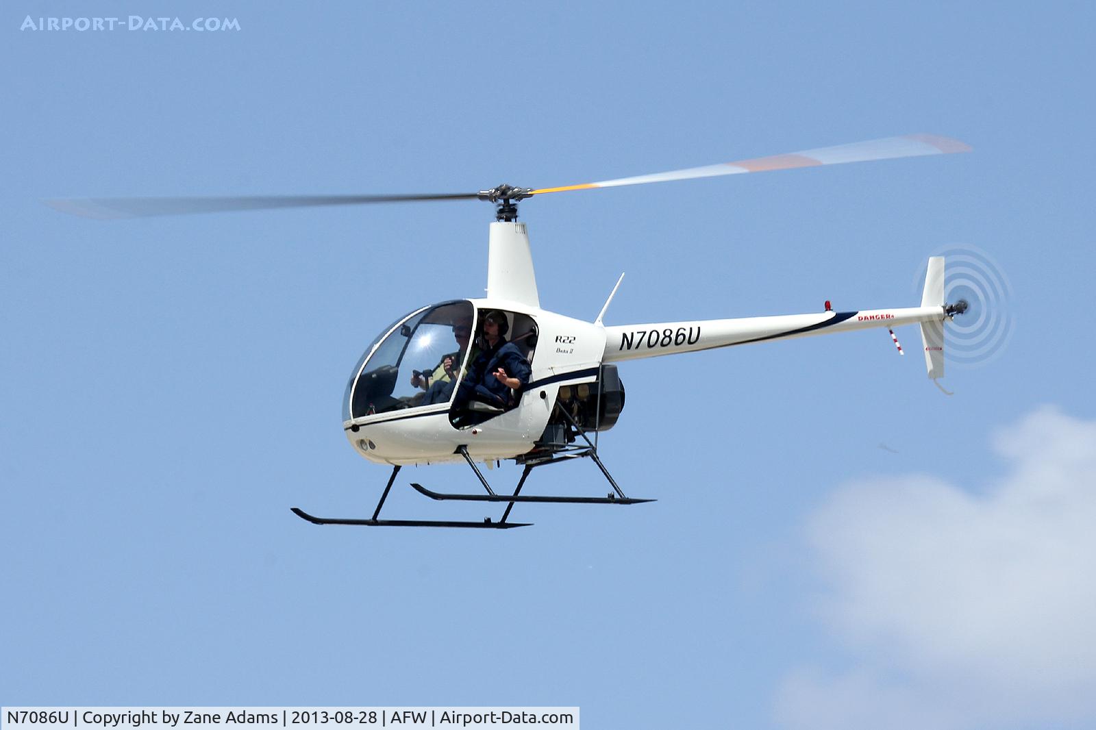 N7086U, 2004 Robinson R22 BETA C/N 3702, At Alliance Airport - Ft. Worth, TX