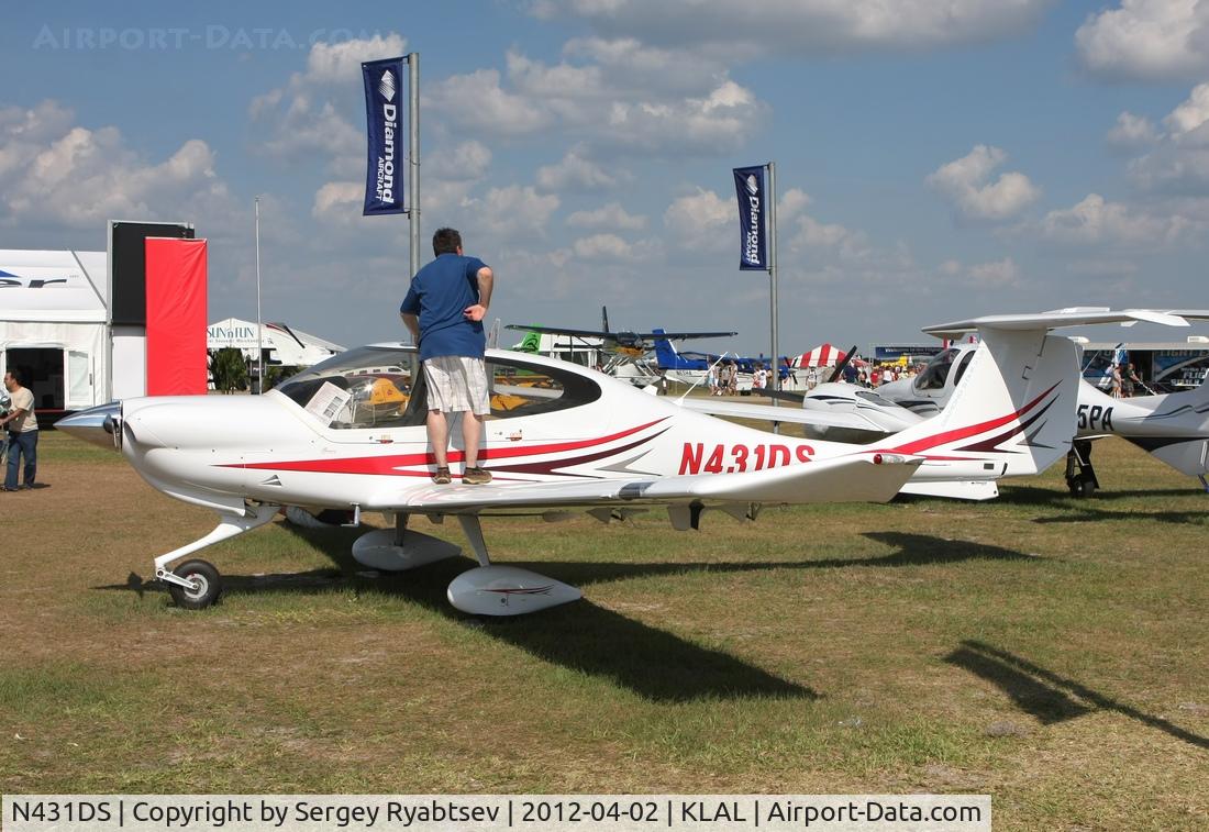 N431DS, 2012 Diamond DA-40 Diamond Star C/N 40.1140, Sun-n-Fun