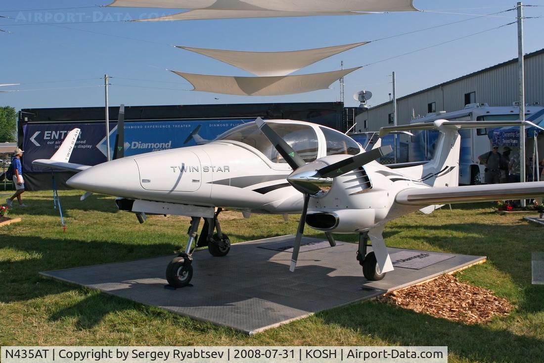 N435AT, 2007 Diamond DA-42 Twin Star C/N 42.AC104, Oshkosh