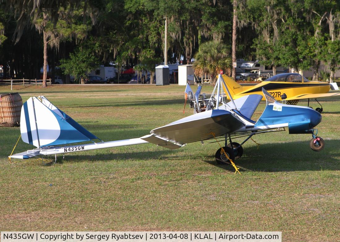 N435GW, 1984 Mitchell Wing P-38 C/N 435-6, Florida Air Museum