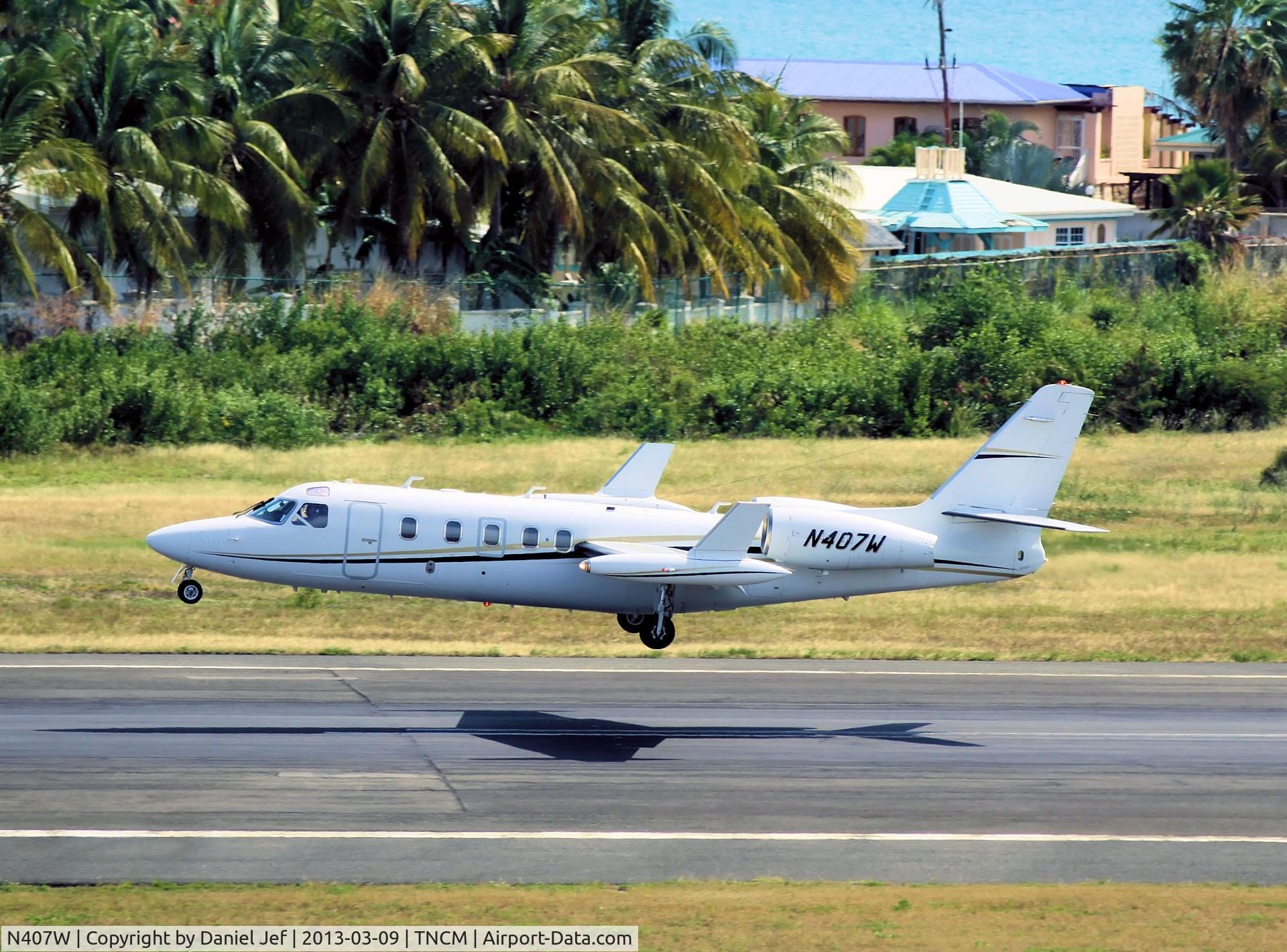 N407W, 1984 Israel Aircraft Industries 1124A C/N 407, N407W