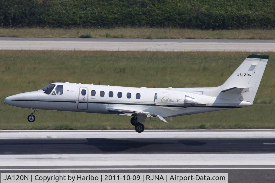 JA120N, 1990 Cessna 560 Citation V C/N 560-0072, Citation V