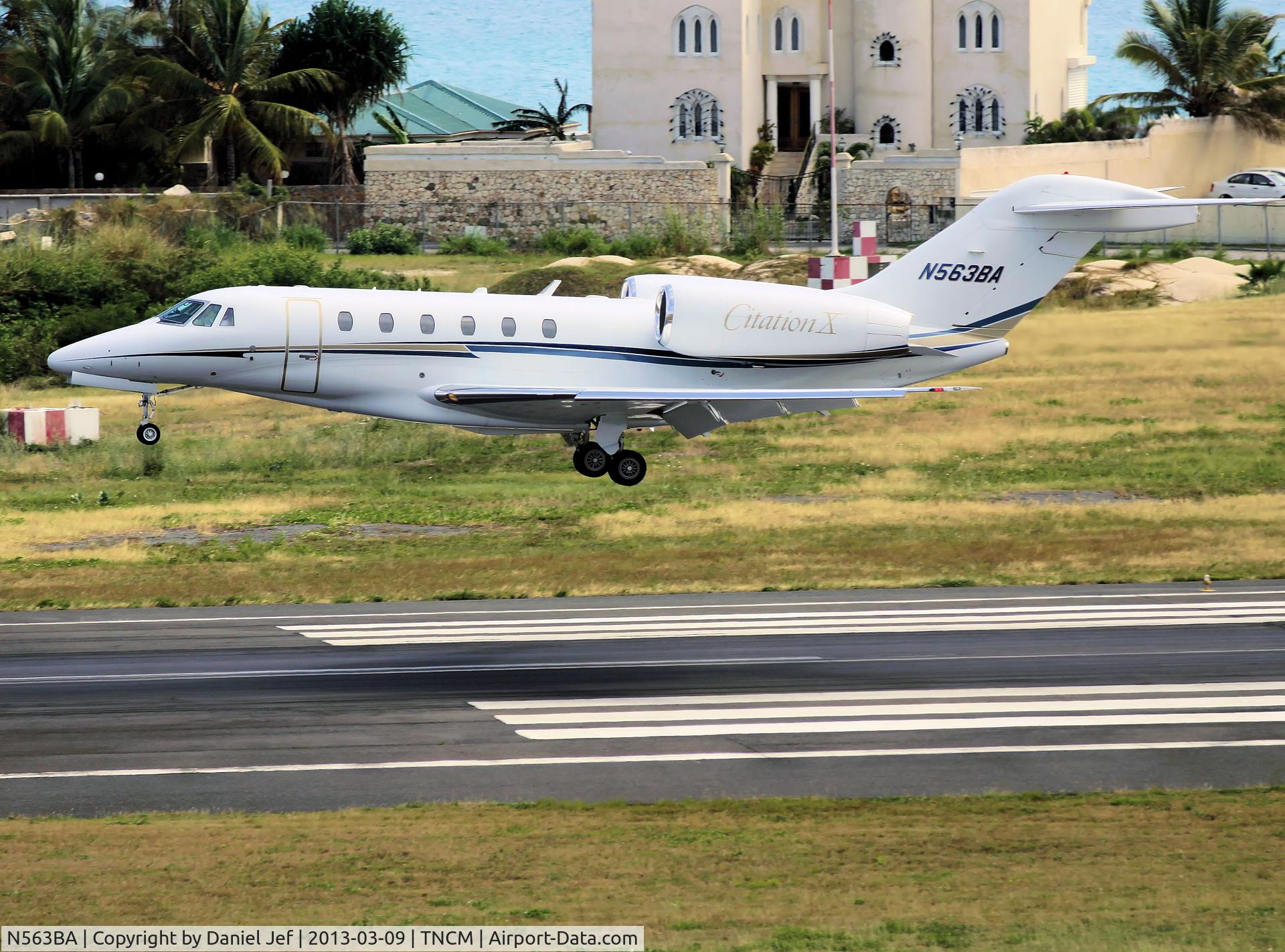 N563BA, 2001 Cessna 750 Citation X C/N 750-0169, N563BA