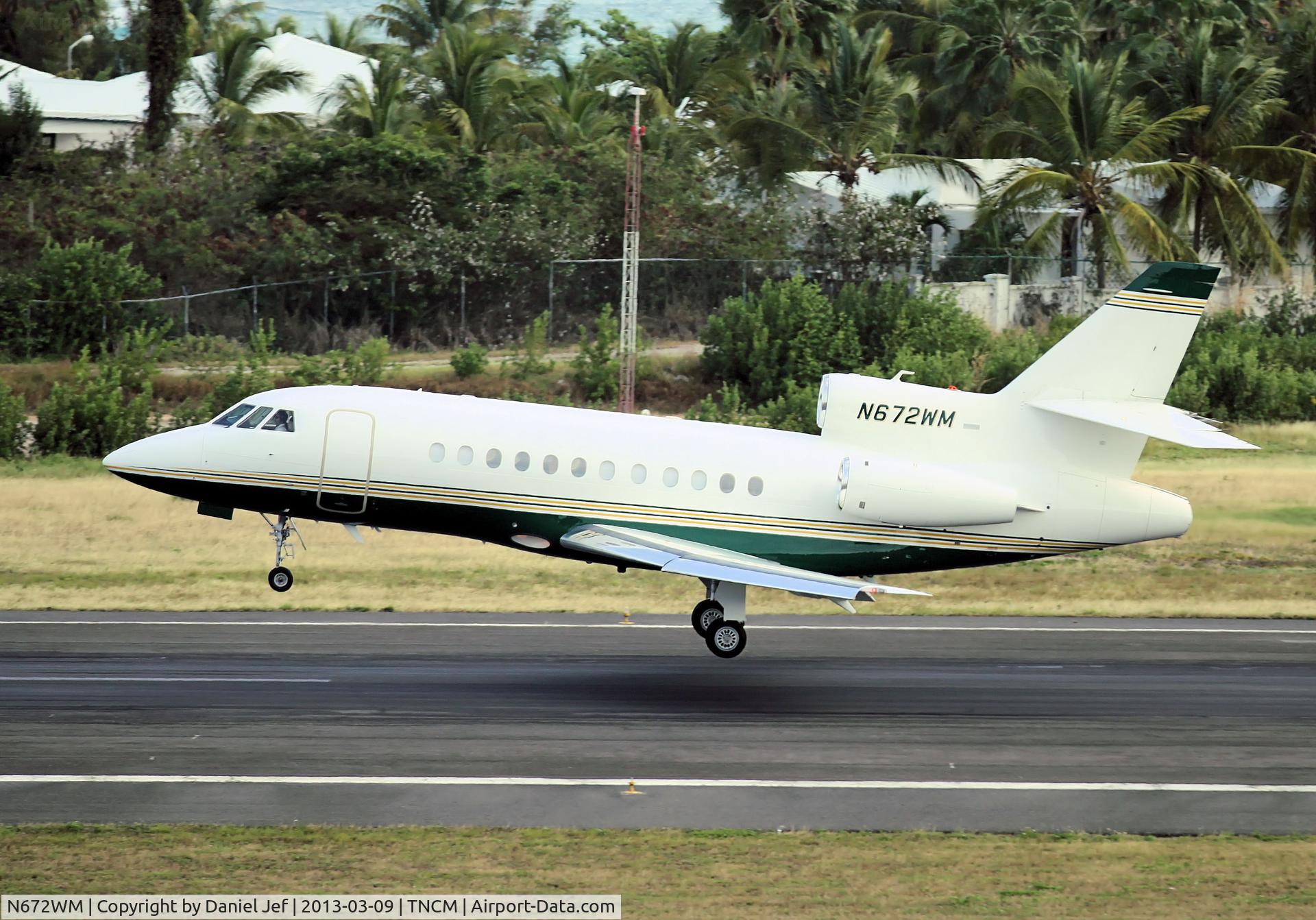 N672WM, 2009 Dassault Falcon 900EX C/N 234, N672WM