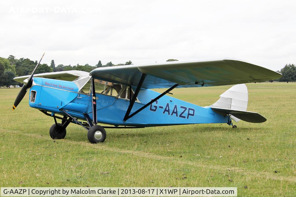 G-AAZP, 1930 De Havilland DH.80A Puss Moth C/N 2047, De Havilland DH-80A Puss Moth at The De Havilland Moth Club's 28th International Moth Rally at Woburn Abbey. August 2013.