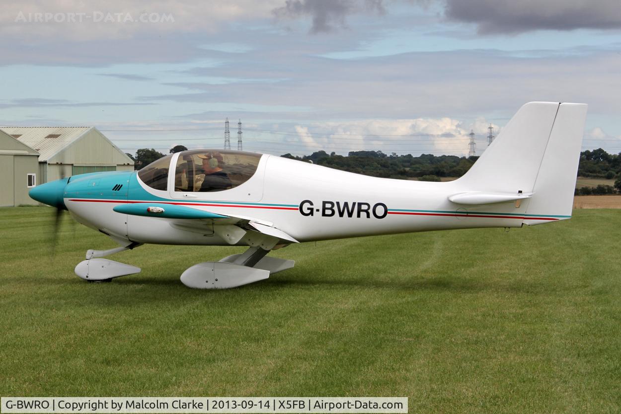 G-BWRO, 1997 Europa Tri-Gear C/N PFA 247-12849, Europa at Fishburn Airfild, UK September 2013.
