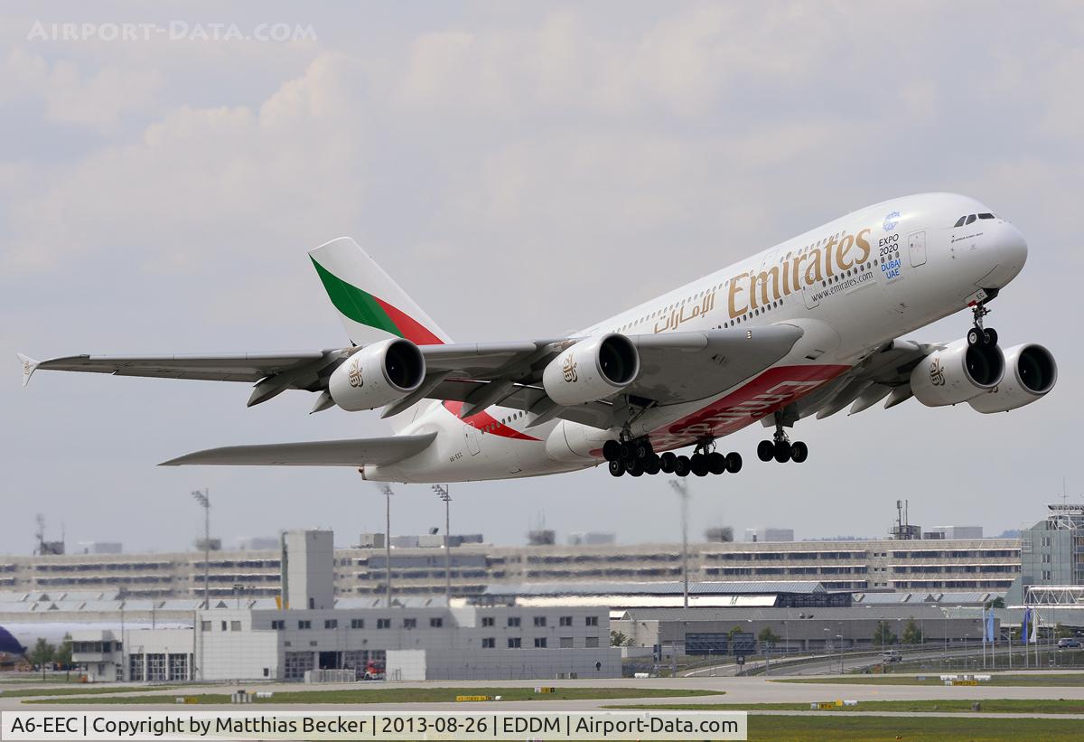 A6-EEC, 2012 Airbus A380-861 C/N 110, A6-EEC