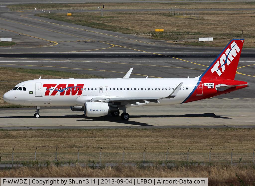 F-WWDZ, 2013 Airbus A320-214 C/N 5748, C/n 5748 - To be PR-TYE