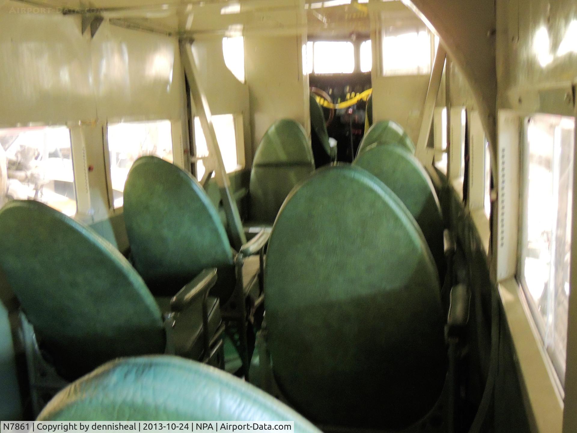 N7861, Ford 4-AT-E Tri-Motor C/N 4-AT-46, INTERIOR OF FORD 4-AT-E