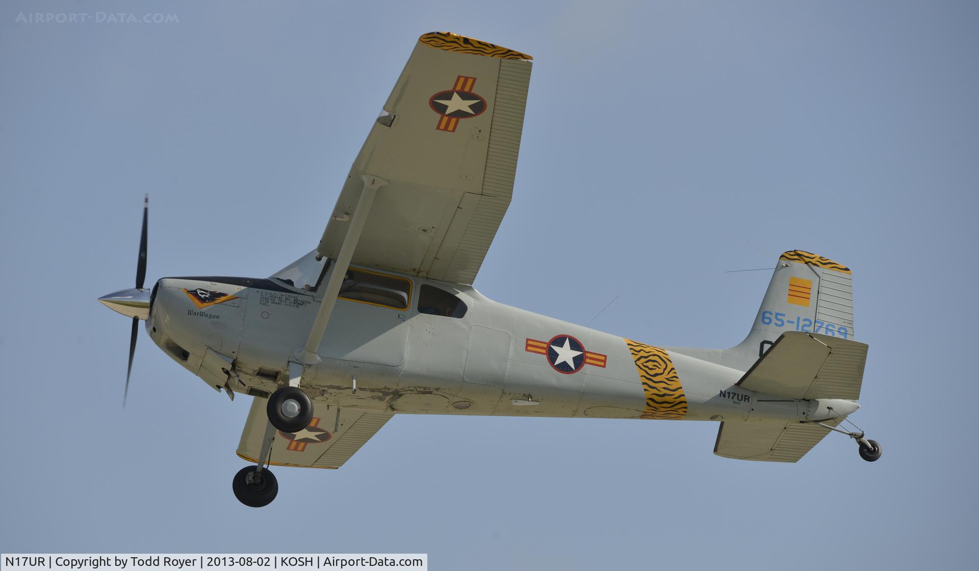 N17UR, Cessna 180 C/N 31008, Airventure 2013