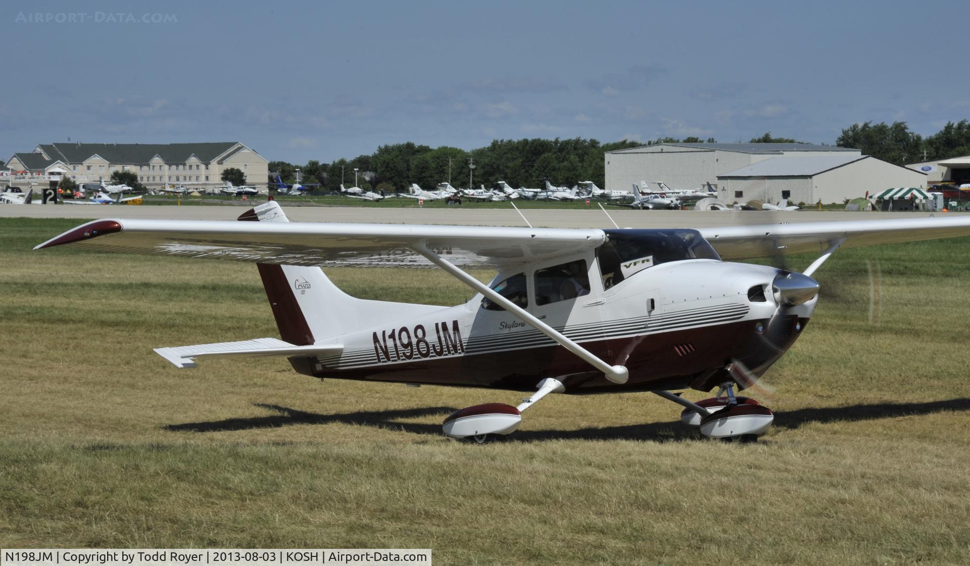 N198JM, 1973 Cessna 182P Skylane C/N 18262235, Airventure 2013