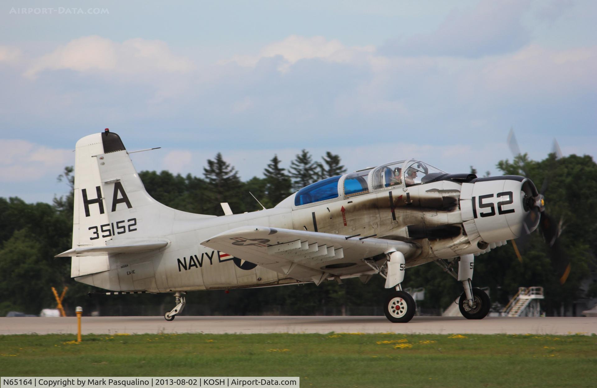 N65164, 1955 Douglas EA-1E Skyraider AD-5W C/N 55-471DH, Douglas EA-1E