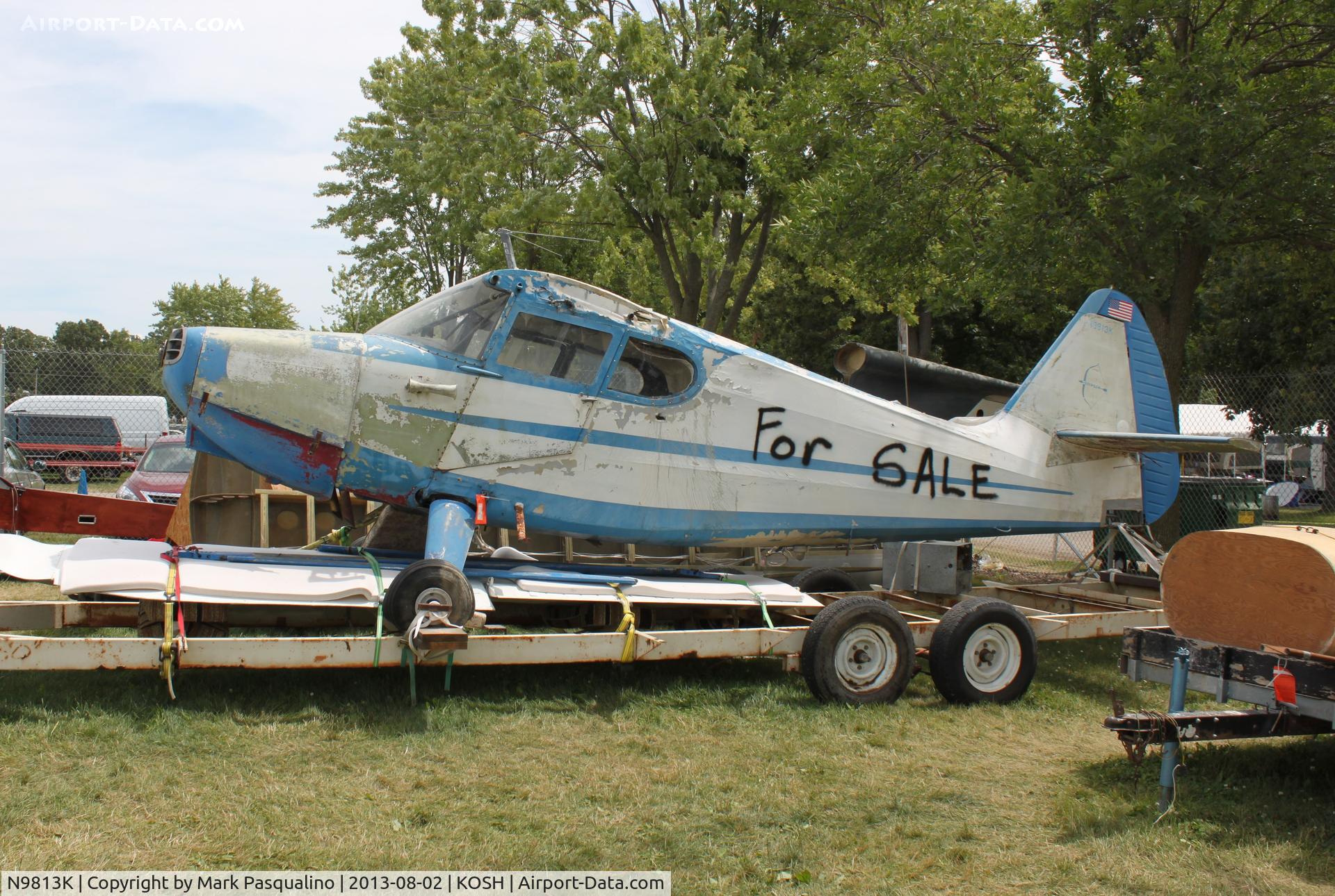 N9813K, 1947 Stinson 108-2 Voyager C/N 108-2813, Stinson 108-2