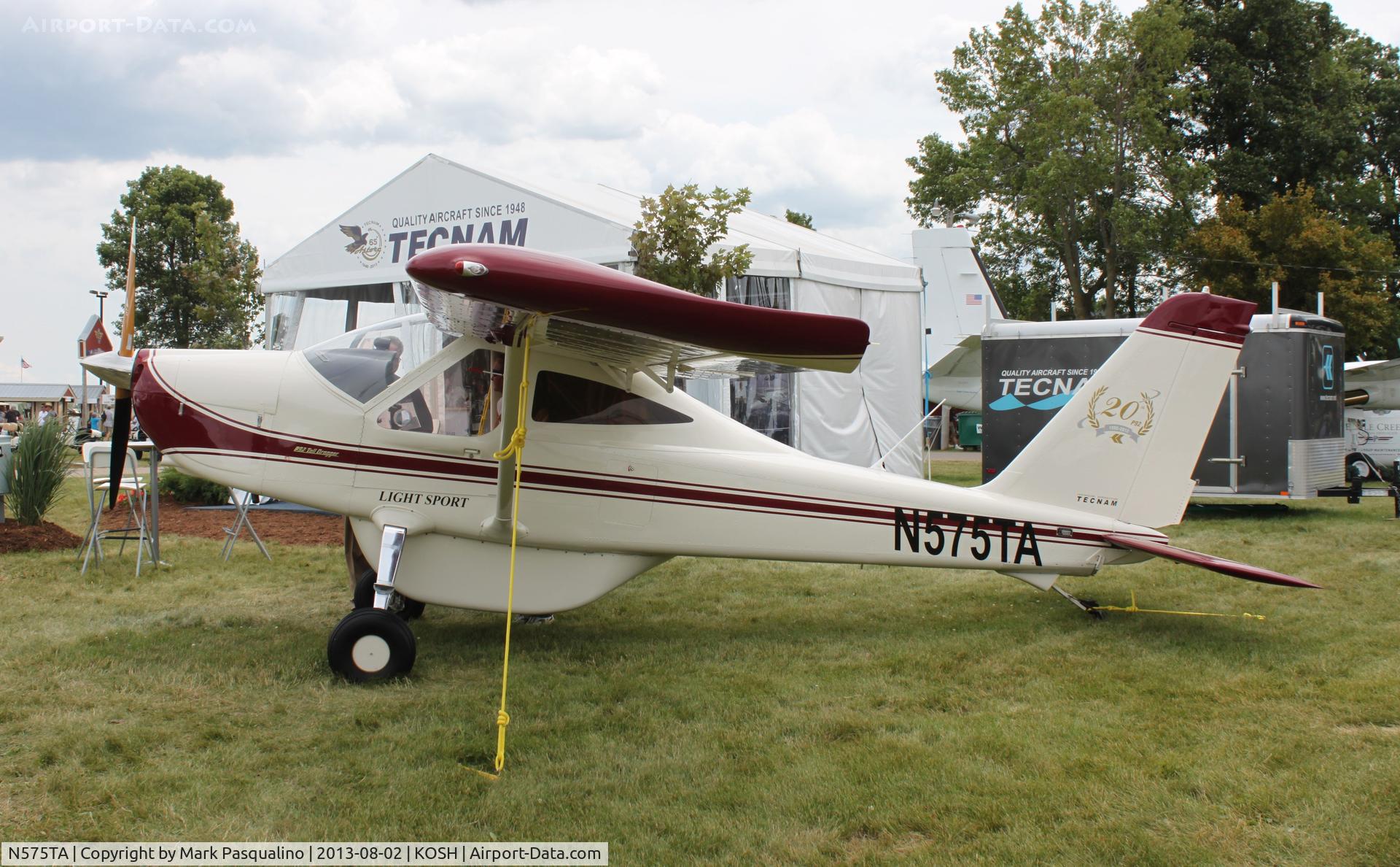 N575TA, 2012 Tecnam P-92TD C/N 1422, Tecam P92 Tail Dragger