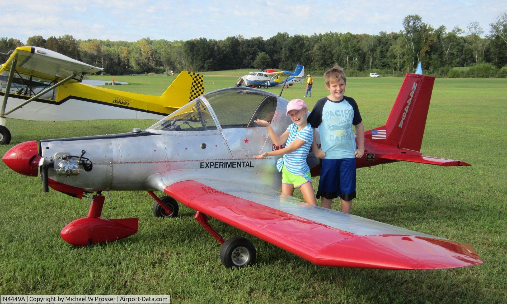 N4449A, 2002 Hummel Hummel Bird C/N 3059-P, HUMMELBIRD