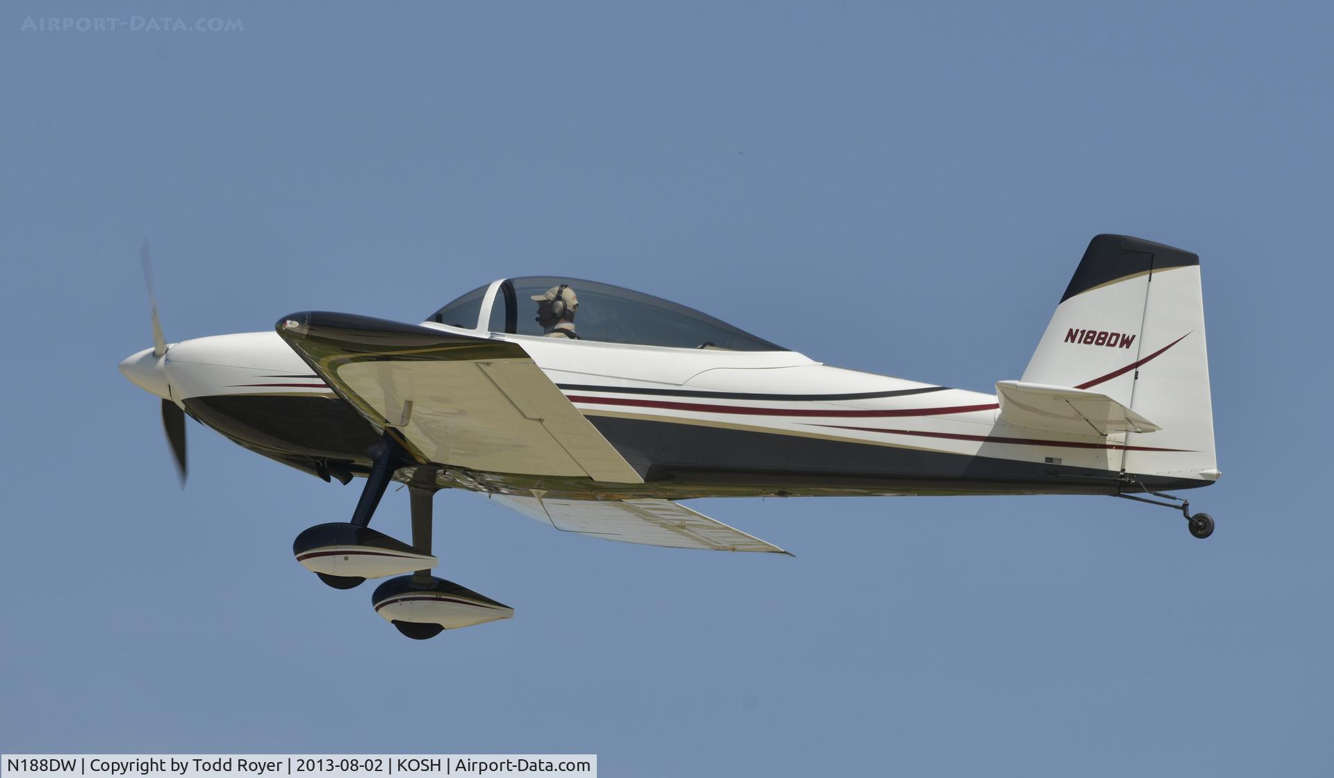 N188DW, 2012 Vans RV-8 C/N 83626, Airventure 2013