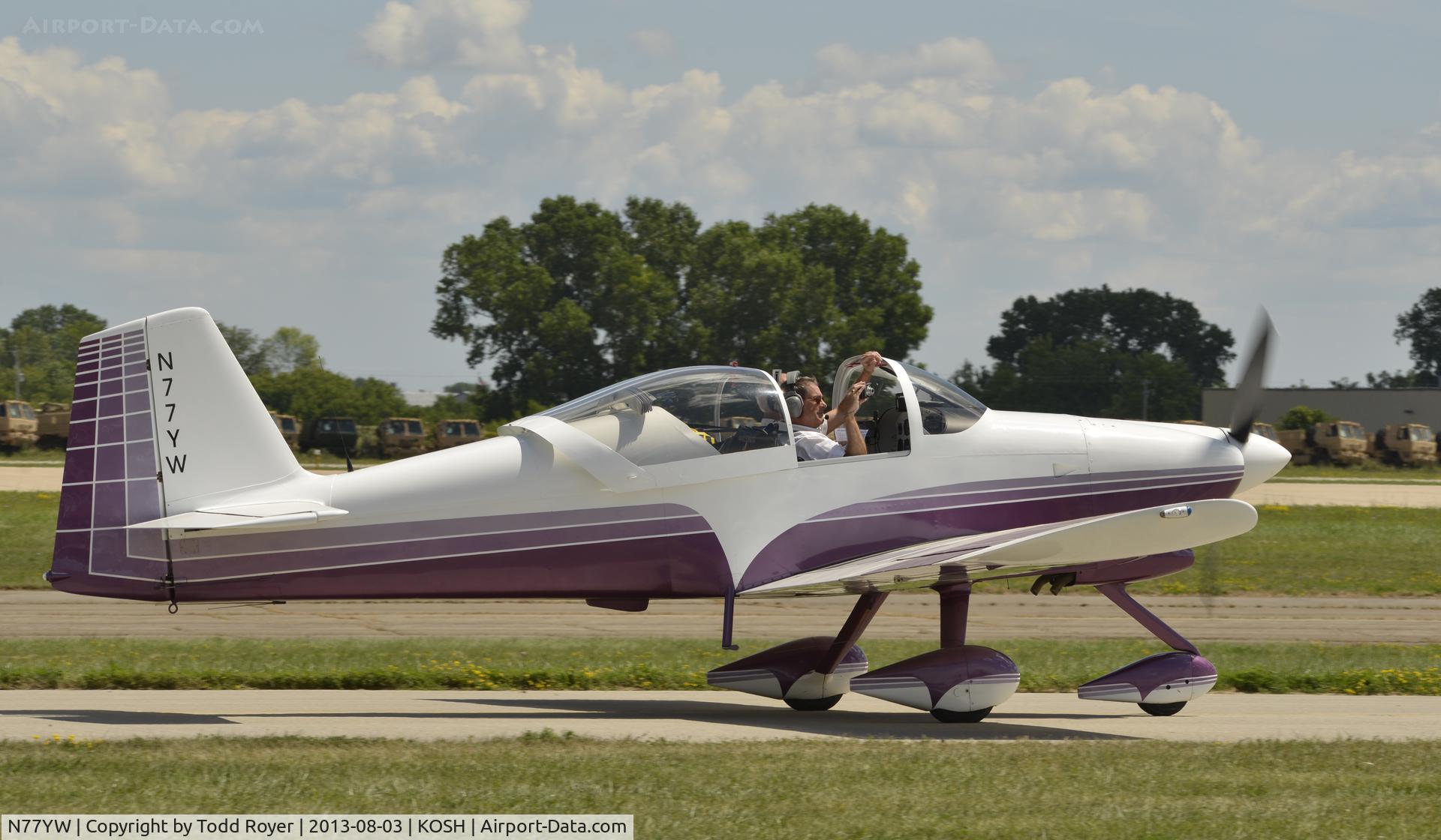 N77YW, 2000 Vans RV-6A C/N 24442, Airventure 2013