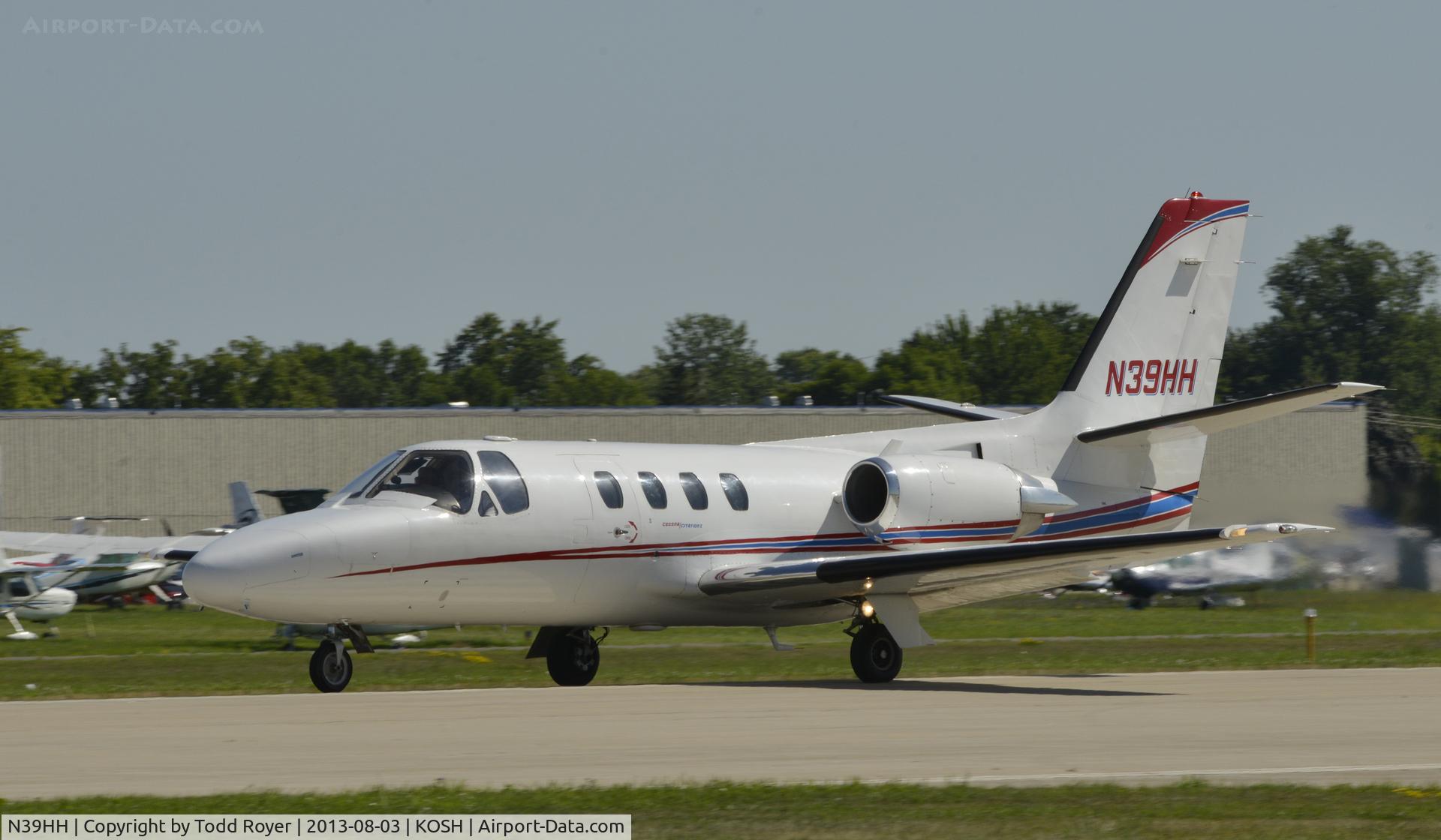 N39HH, 1979 Cessna 501 Citation I/SP C/N 501-0132, Airventure 2013