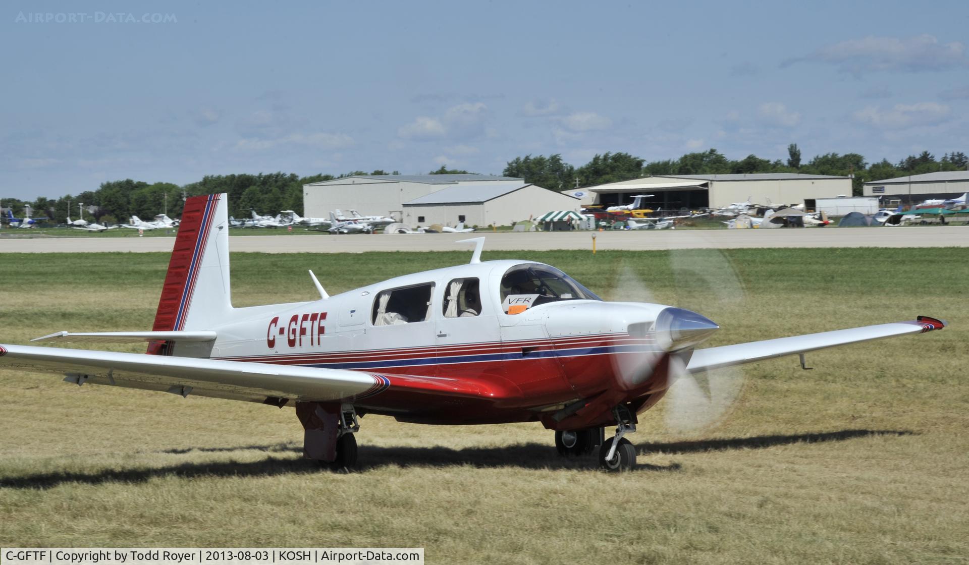 C-GFTF, 1976 Mooney M20F Executive C/N 22-1378, Airventure 2013