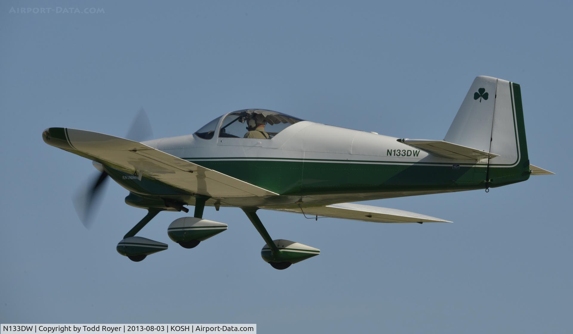 N133DW, 1997 Vans RV-6A C/N 22012, Airventure 2013