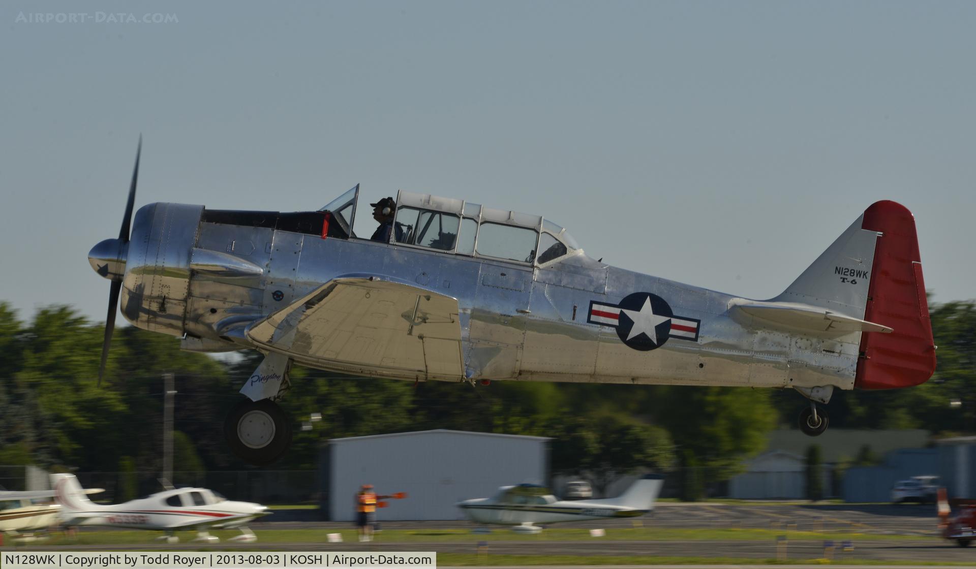 N128WK, 1952 North American AT-6G Texan C/N 168-102 (49-2998), Airventure 2013