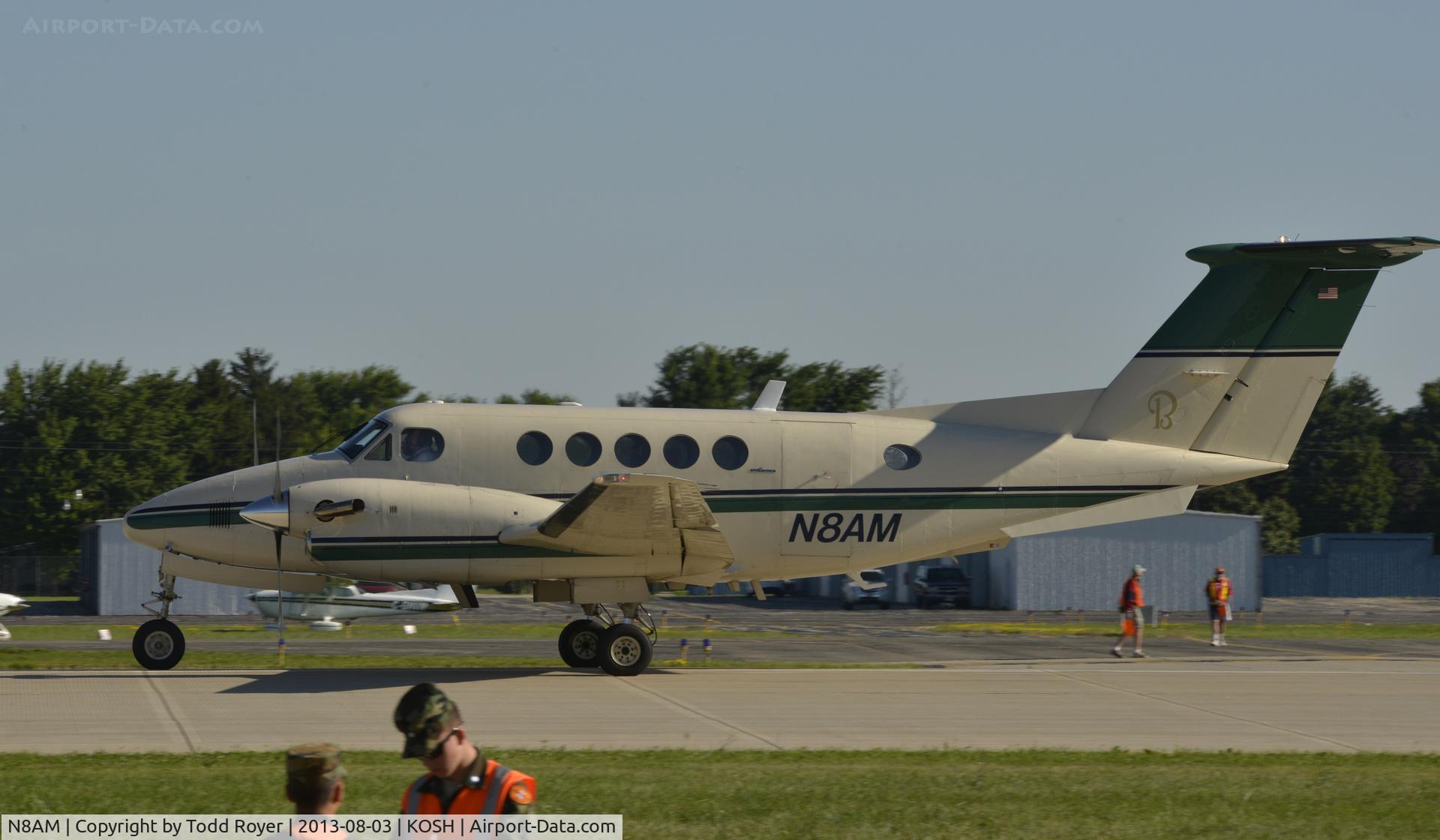 N8AM, 1977 Beech 200 King Air C/N BB-274, Airventure 2013