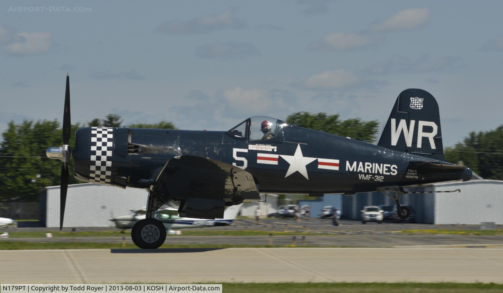 N179PT, 1948 Vought F4U-5 Corsair C/N Not found (Bu122179), Airventure 2013